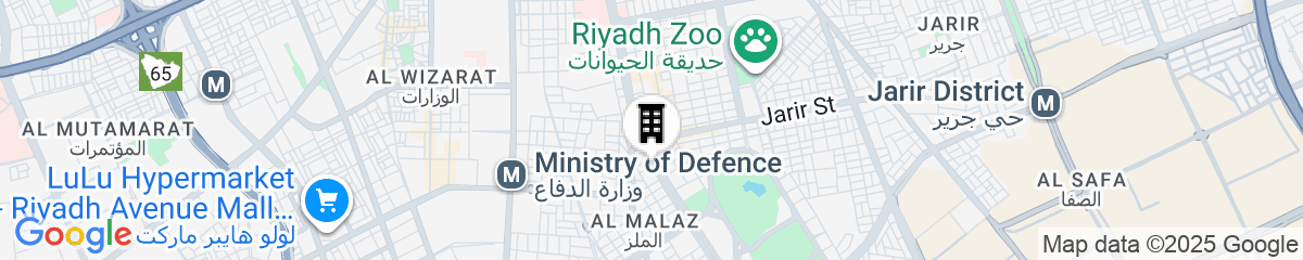 Map for Seiba Hotel-Riyadh