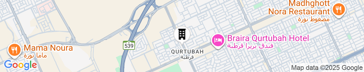 Map for  عماره قرطبة العائلية - Qurtubah Family Building