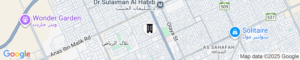 Map for Durar Daria Serviced Apartments-Al Malqa 2