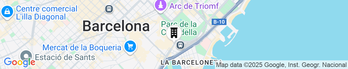 Map for Park Hotel Barcelona