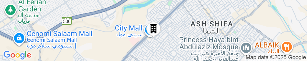 Map for Arjaan Park Al Shifa