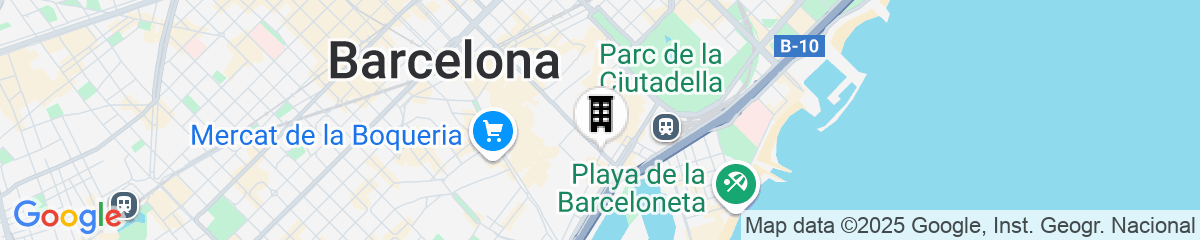 Map for Hotel Barcelona Colonial