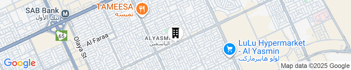 Map for Sama Inn Hotel