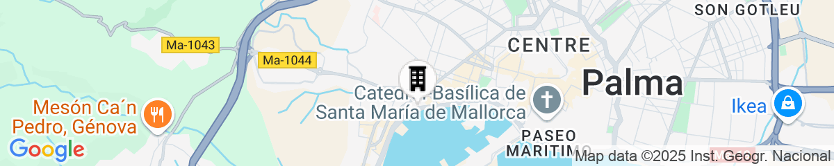 Map for Hotel Costa Azul