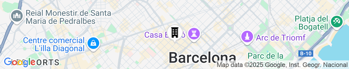 Map for Hotel Balmes, a member of Preferred Hotels & Resorts