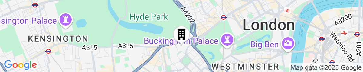 Map for The Emory, Maybourne