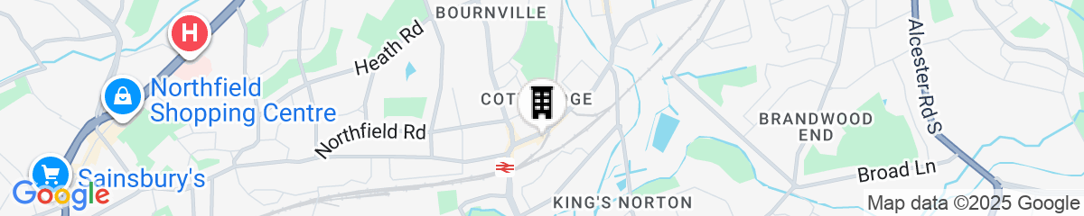 Map for The Cotteridge Inn