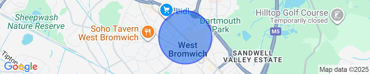 Map for Charming Accommodation Close to Birmingham