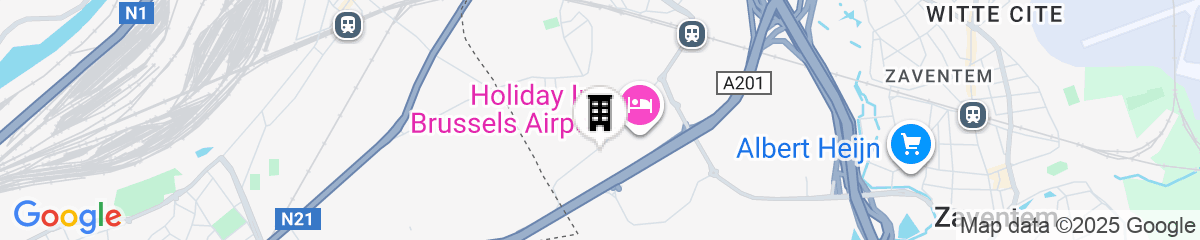 Map for Residence Inn by Marriott Brussels Airport