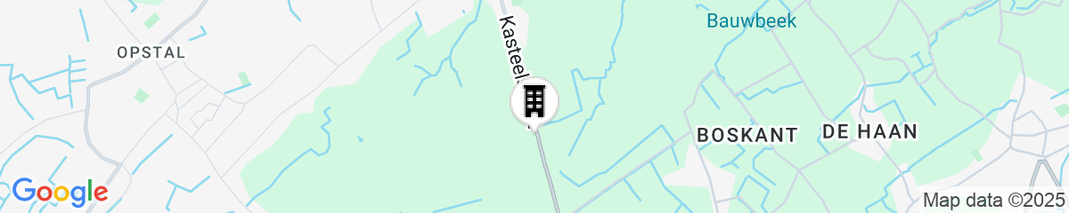 Map for Boskapelhoeve Charming Hotel