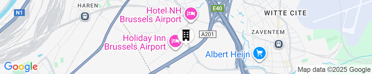 Map for Holiday Inn Express Brussels Airport by IHG