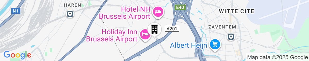 Map for Aparthotel Adagio Access Brussels Airport
