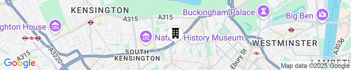 Map for The Egerton House Hotel