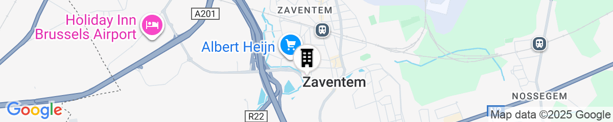 Map for Getaway Studios Brussels Airport