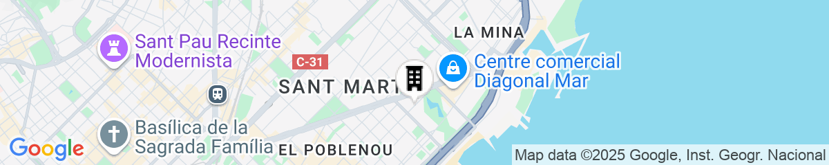 Map for Hotel Vincci Maritimo