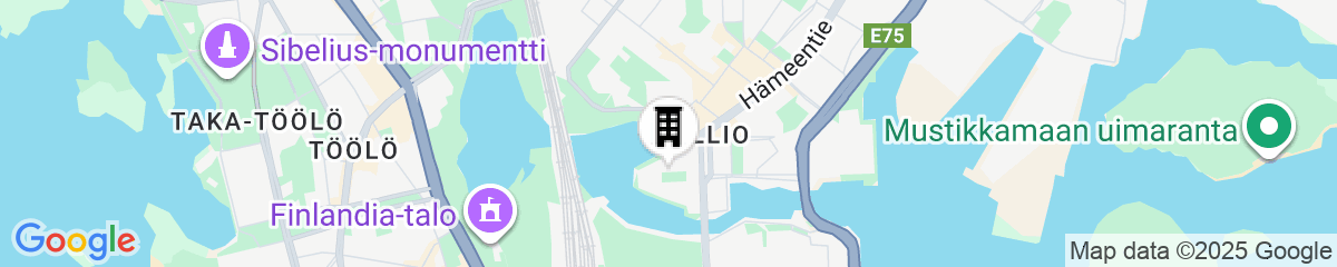 Map for Scandic Paasi