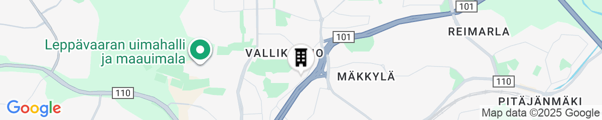 Map for Forenom Aparthotel Espoo Leppävaara