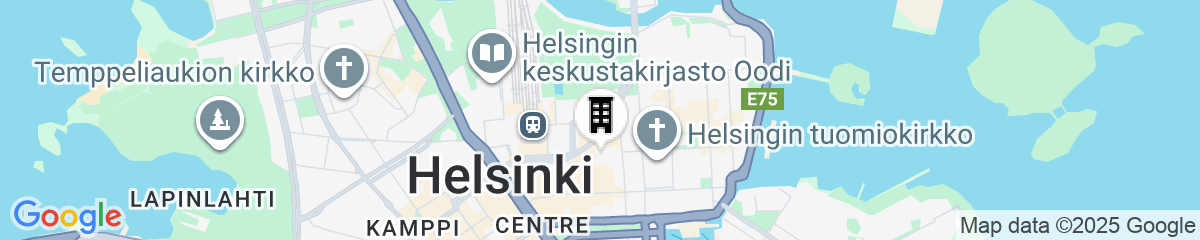 Map for 2ndhomes Kluuvi Studios