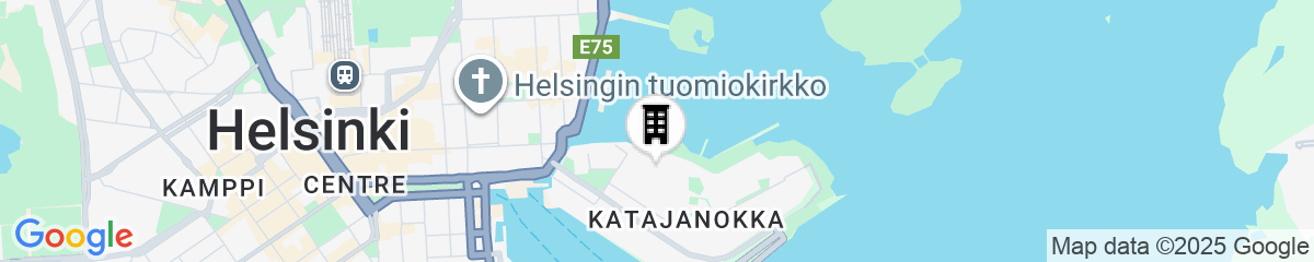 Map for 2ndhomes Katajanokka 2BR apartment with sauna