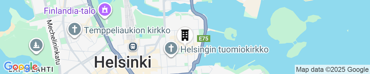 Map for Bright Loft apartment by White Church