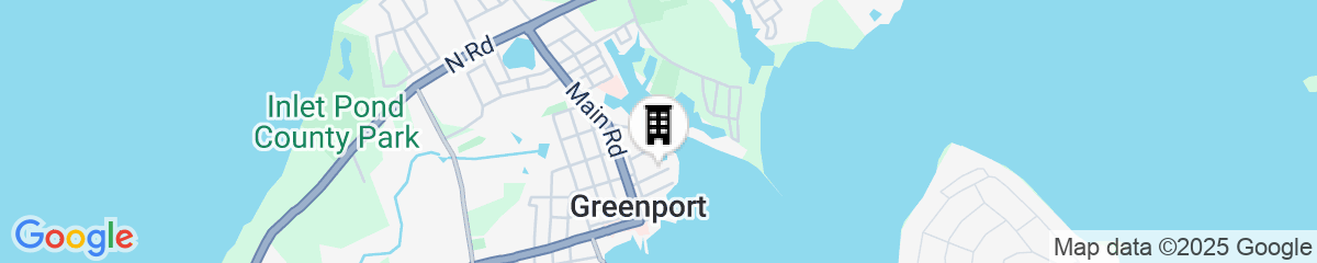 Map for Bright Apartment - 1/2 Mi to Greenport Harbor!
