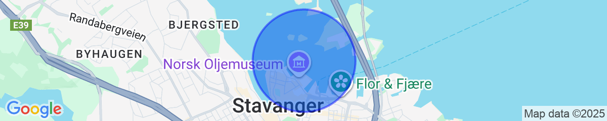 Map for Brand-new 2bd Apt in Heart of Stavanger 0 min to Downtown