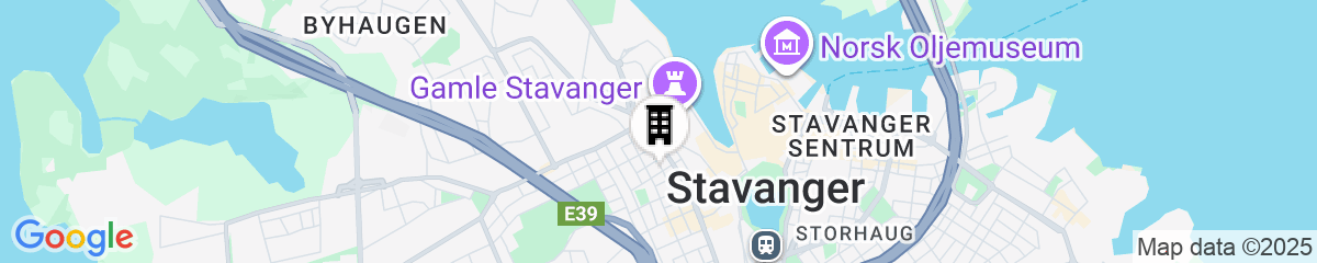 Map for Bnb Central Apartment 4stavanger - Berti-2rooms