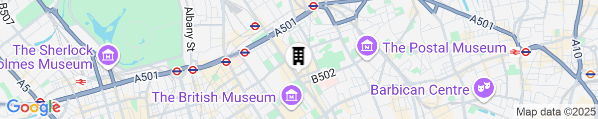 Map for  Morton Hotel