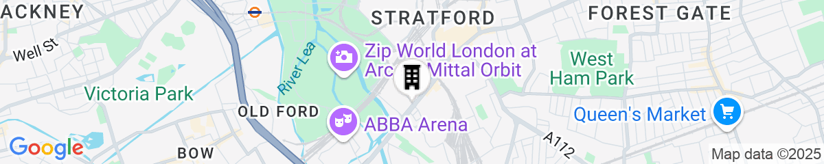 Map for Holiday Inn Express London - Stratford by IHG