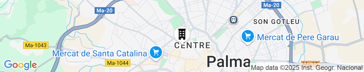 Map for Concepció by Nobis, Palma, a Member by Design Hotels