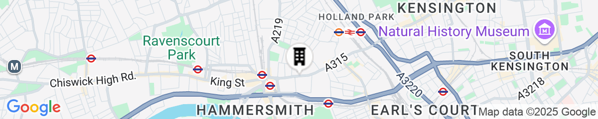 Map for St Paul's Hotel