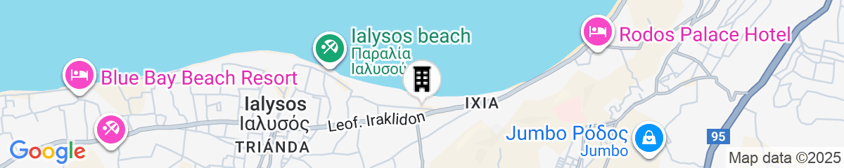 Map for Blue Wave Suites - Ixia