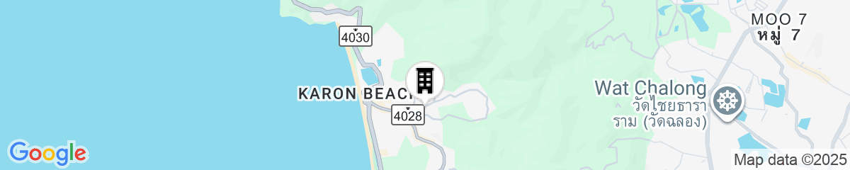 Map for Chic Condo Karon by RESAVA