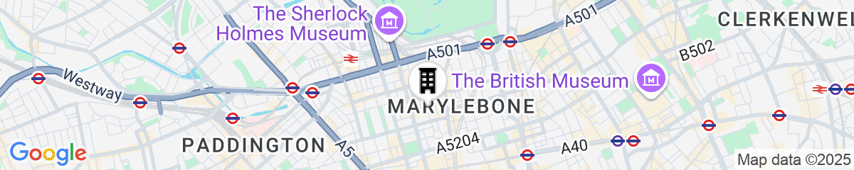 Map for Ten Manchester Street