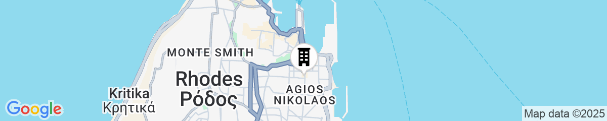 Map for Rhodes Port Haven Suite