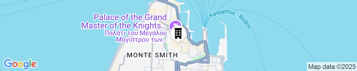 Map for Arionos Rooms