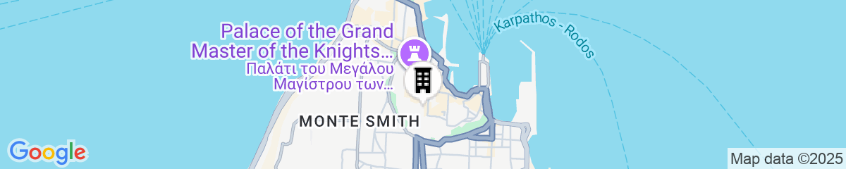 Map for hotel ellique