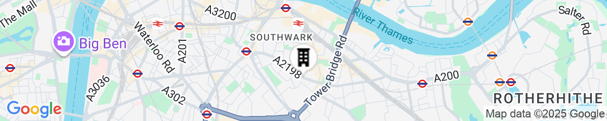 Map for Residence Inn by Marriott London Bridge