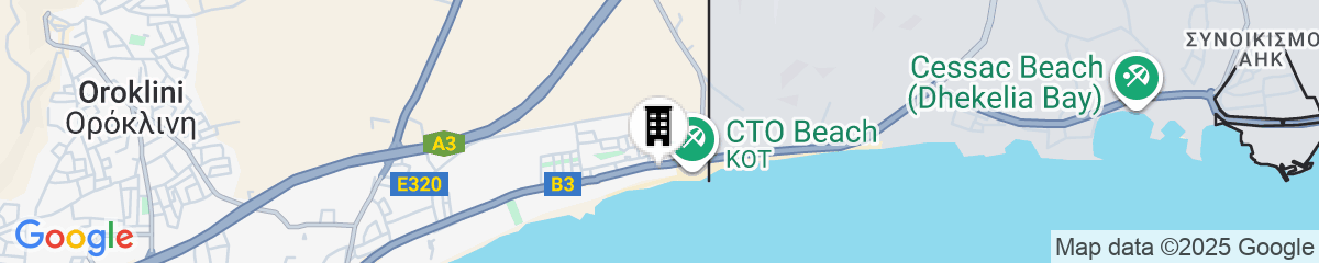 Map for Beach Vibes Apartment