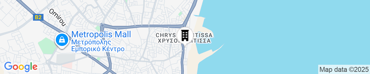 Map for Tangerine 1-Bedroom Apartment in Larnaca