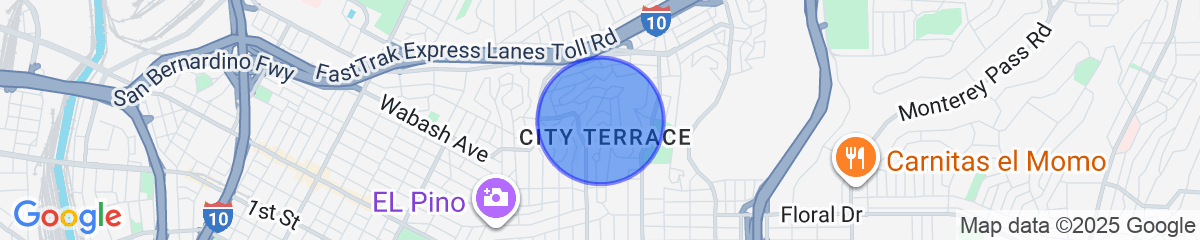 Map for 5 Mi to Dtwn Los Angeles: Apt w/ Outdoor Space!