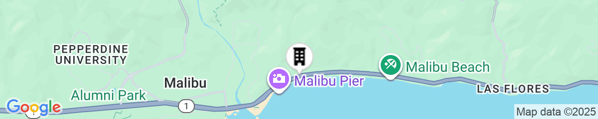 Map for Malibu Beach Paradise Apartments