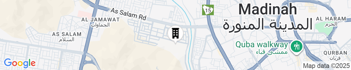 Map for  أجنحة لفيف (السلام) - Lafif Apartments (Al-Salam)