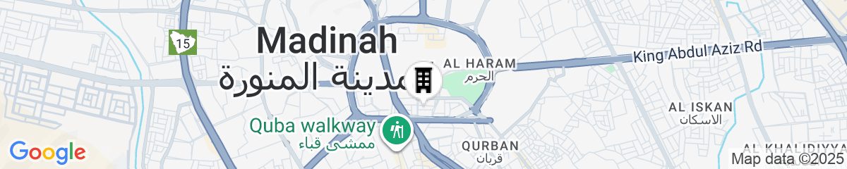 Map for Pullman Zamzam Madina