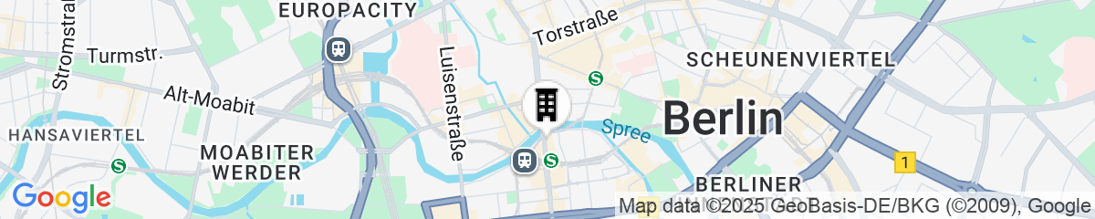 Map for Melia Berlin