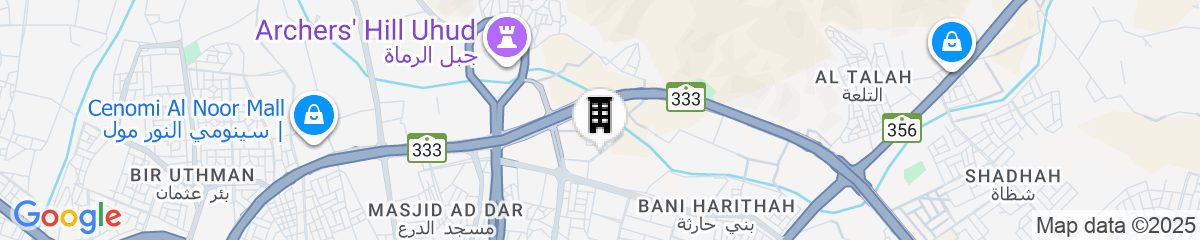 Map for Itlalat Uhud Hotel