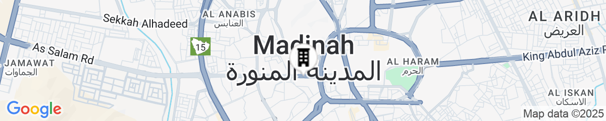 Map for Zaha Al Madina Hotel