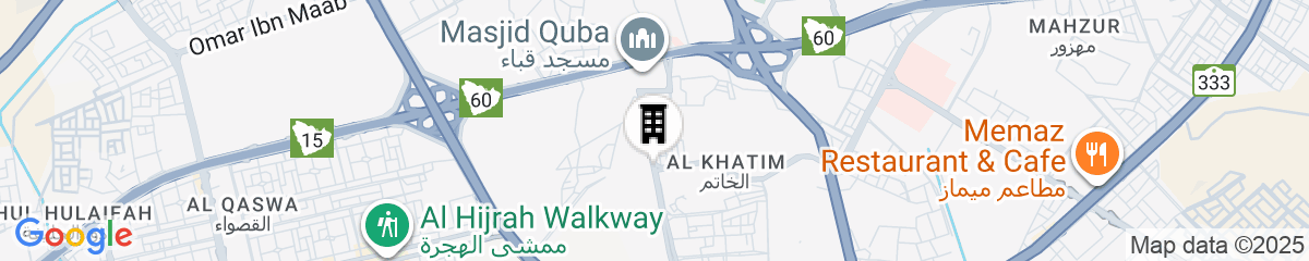 Map for Al Rayyan Hotel