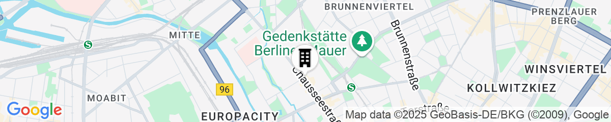 Map for INNSiDE by Meliá Berlin Mitte