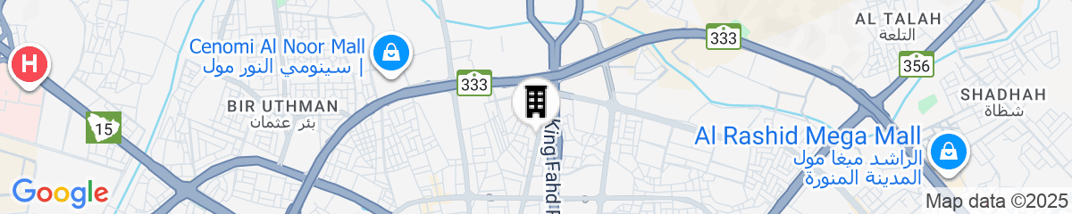 Map for Diyar AlSaliheen Serviced Apartments